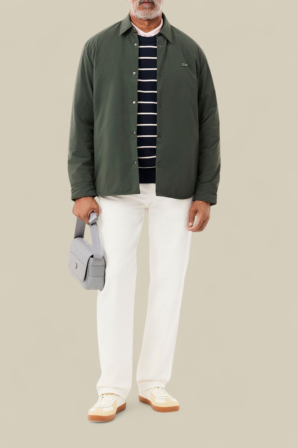 תמונת כל הלוק של סריג כותנה